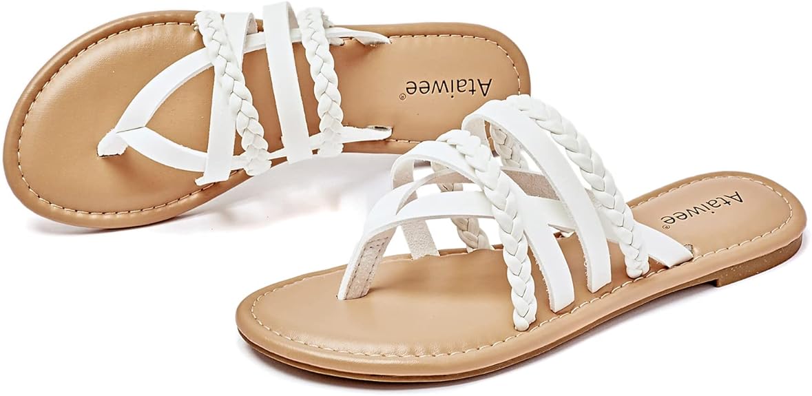 Comfortable-Slip-On-Thong-Strappy-Spring-Summer-Shoes - Image 2